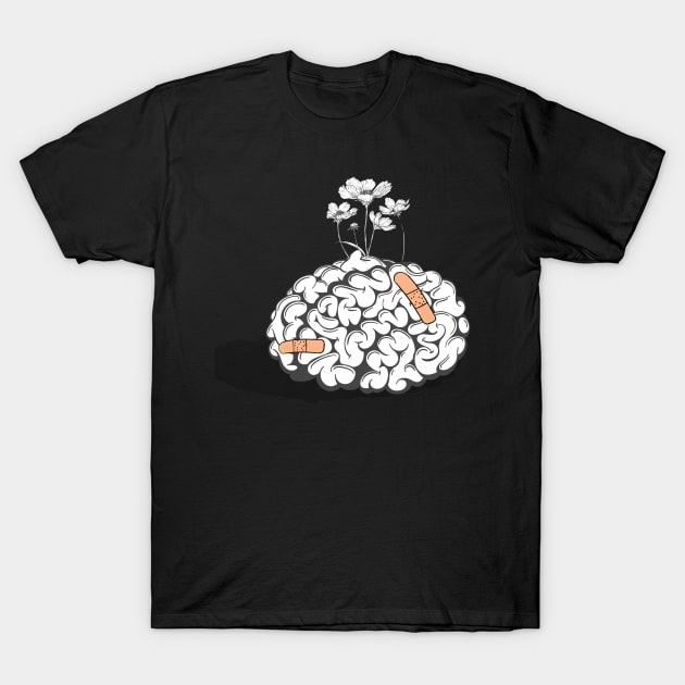 Brain breaks too T-Shirt by Sinashgarai